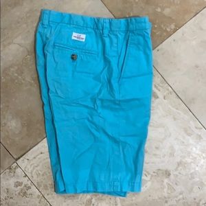 Aqua blue Vineyard vines shorts